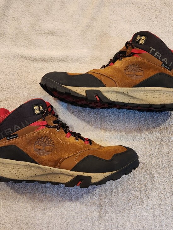 Timberland Garrison Trail Waterproof Brown Suede Boots Men\'s US 13 main image 7